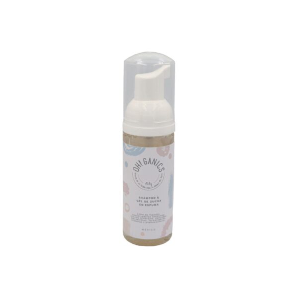 SHAMPOO Y GEL DE DUCHA  EN ESPUMA