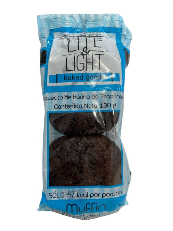 MUFFIN CHOCOLATE LITE & LIGHT 130G
