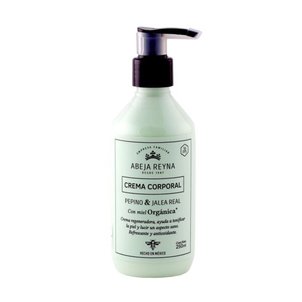 CREMA CORPORAL DE PEPINO Y JALEA REAL
