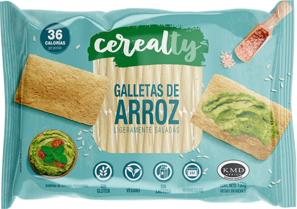 GALLETAS DE ARROZ LIGERAMENTE SALADAS 150 G