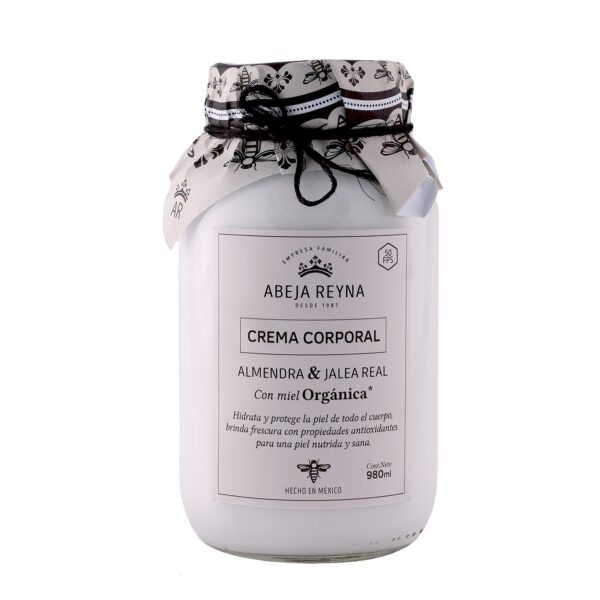 CREMA  FAMILIAR DE ALMENDRA Y JALEA REAL