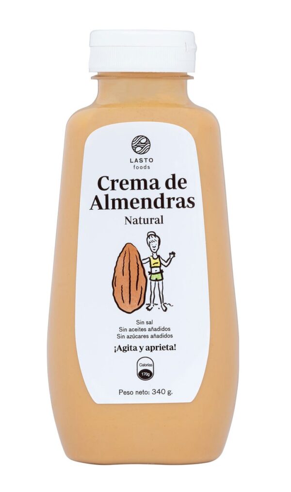 CREMA DE ALMENDRAS NATURAL 340 G