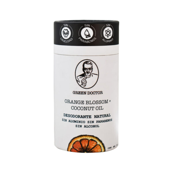 DESODORANTE NATURAL ORANGE BLOSSOM & COCONUT OIL 30 G