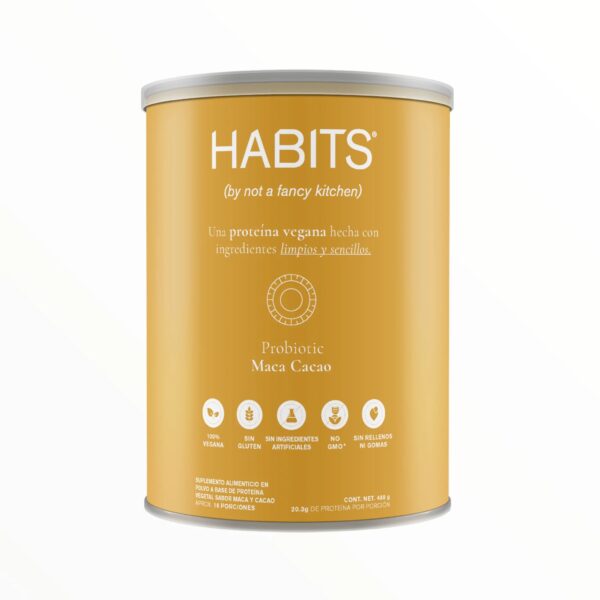 PROTEINA HABITS MACA CACAO 488 G