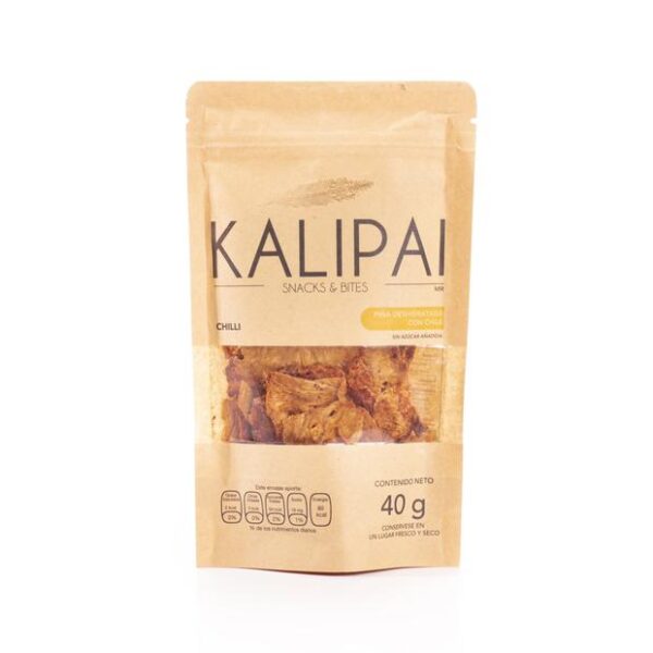 Piña deshidratada con chile 40g