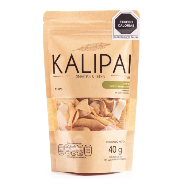 Chips coco-manzana 40g