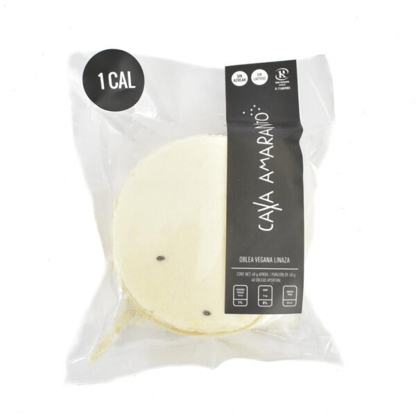 OBLEA VEGANA LINAZA 40 G