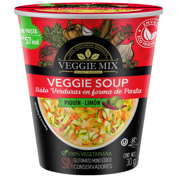 VEGGIE SOUP PIQUIN LIMON