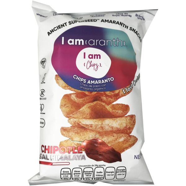 CHIPS DE AMARANTO SABOR CHIPOTLE 100G