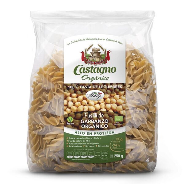 FUSILLI DE GARBANZO 250G