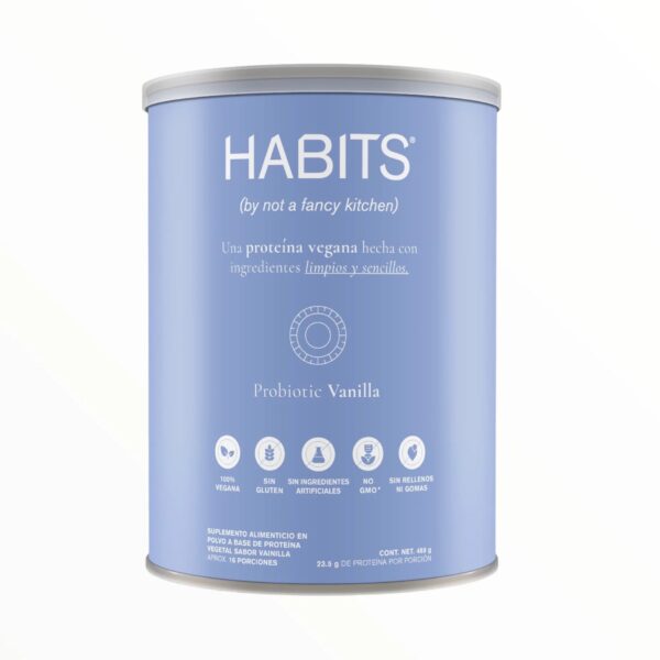 PROTEINA HABITS VAINILLA 488 G