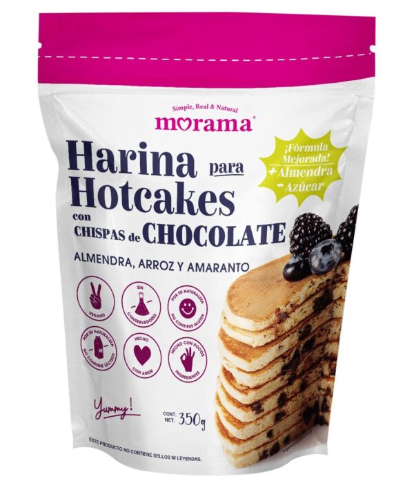 HARINA PARA HOT CAKES CON CHISPAS DE CHOCOLATE