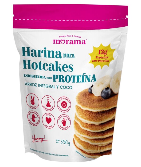 HARINA PARA HOT CAKES CON PROTEINA